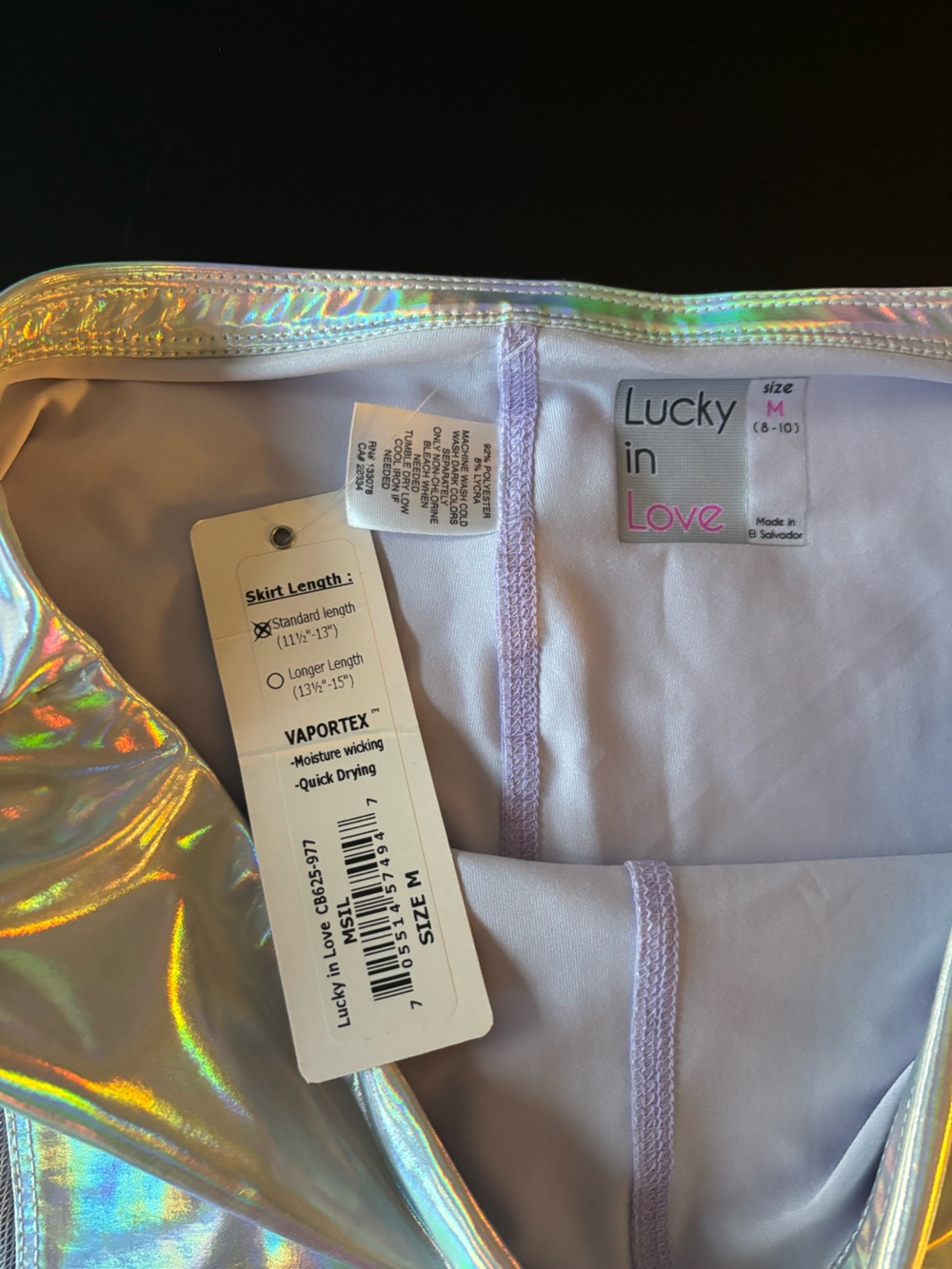 NWT Lucky In Love sports skirt - Picture 2 of 2
